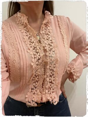 Camisa Marilla Rosa