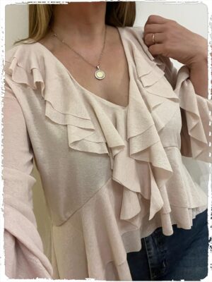 Blusa Zarahi Crema